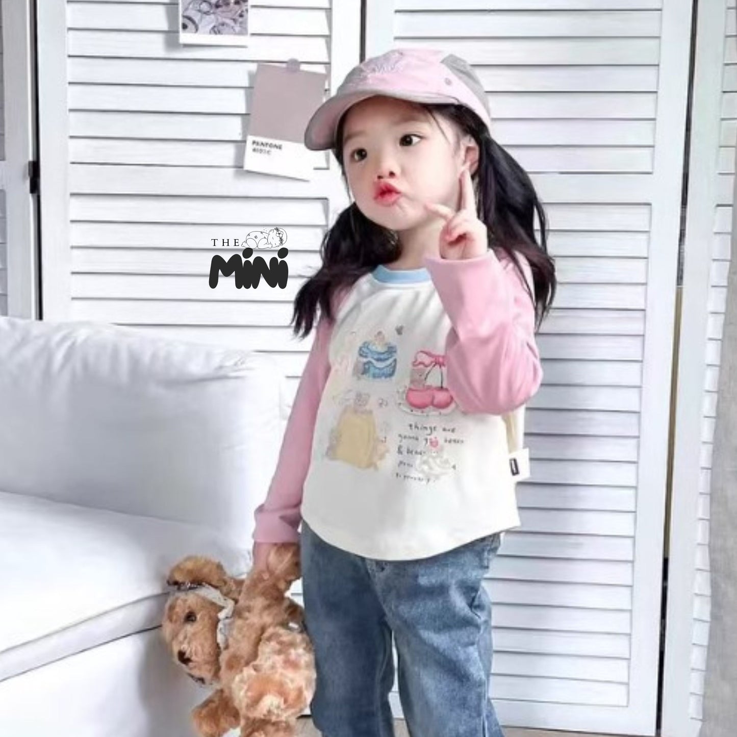 Áo thun Korea 2 màu xinh iu - T001