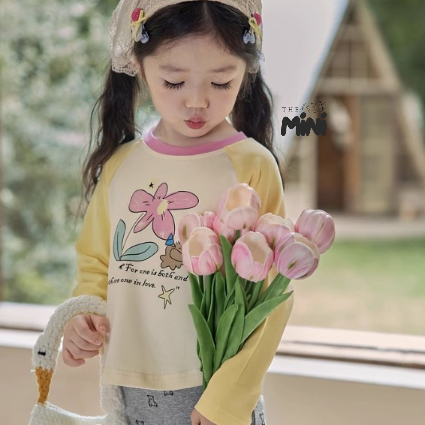 Áo thun Korea 2 màu xinh iu - T001