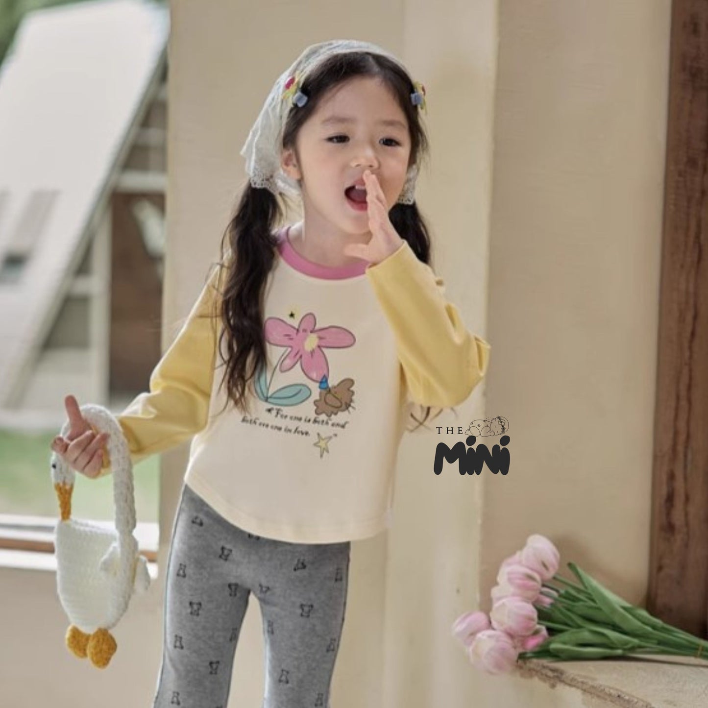 Áo thun Korea 2 màu xinh iu - T001