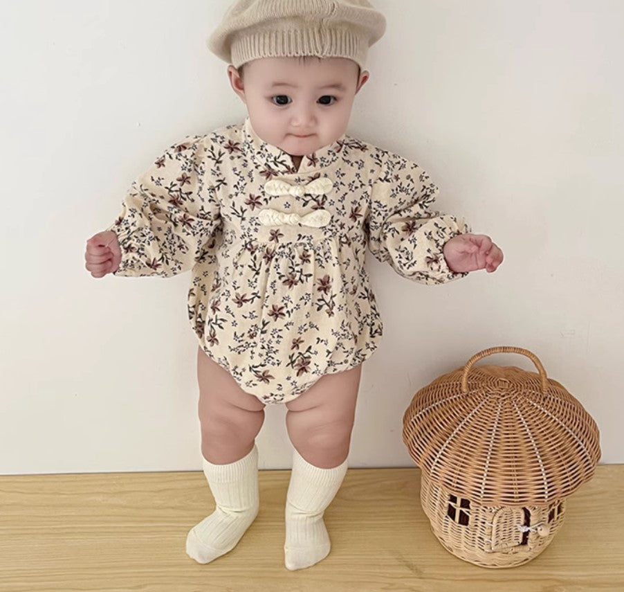 Váy hoa nhí style Pháp - A083