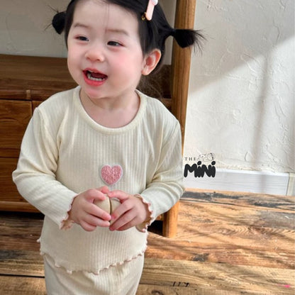 Set Pajama cho bé gái - set 2 món áo quần tách rời - P005