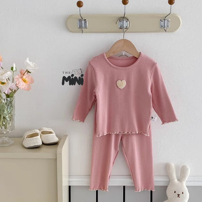 Set Pajama cho bé gái - set 2 món áo quần tách rời - P005