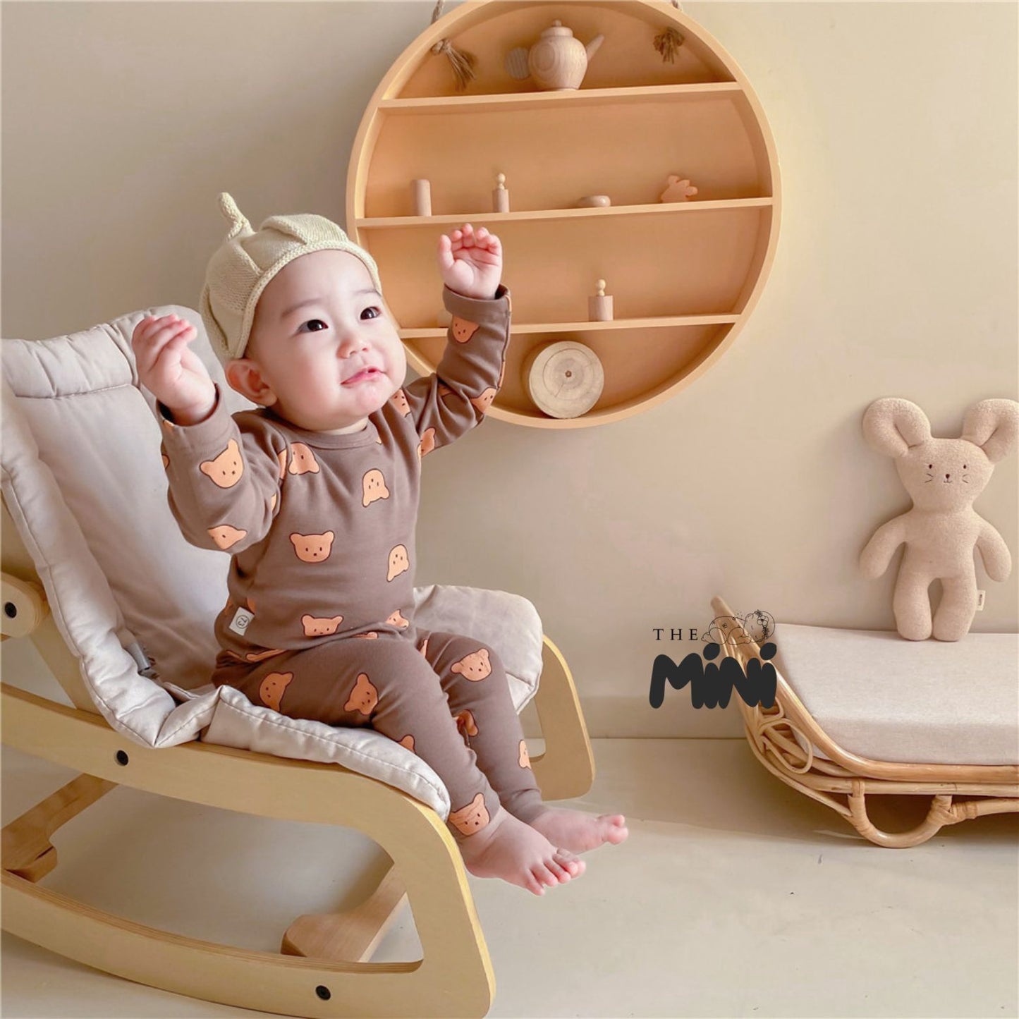 Set Pajama cho bé trai - set 2 món yếm quần tách rời - B020