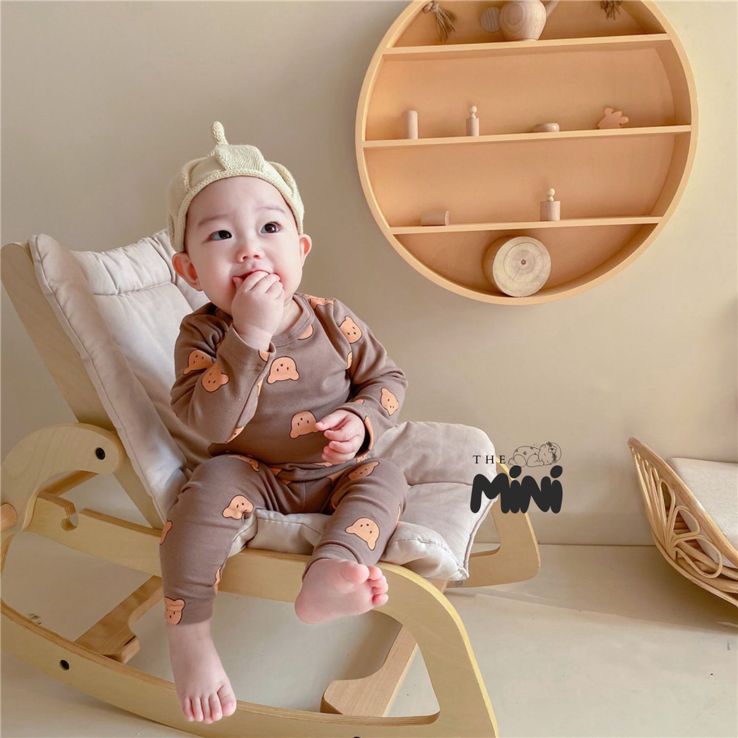 Set Pajama cho bé trai - set 2 món yếm quần tách rời - B020