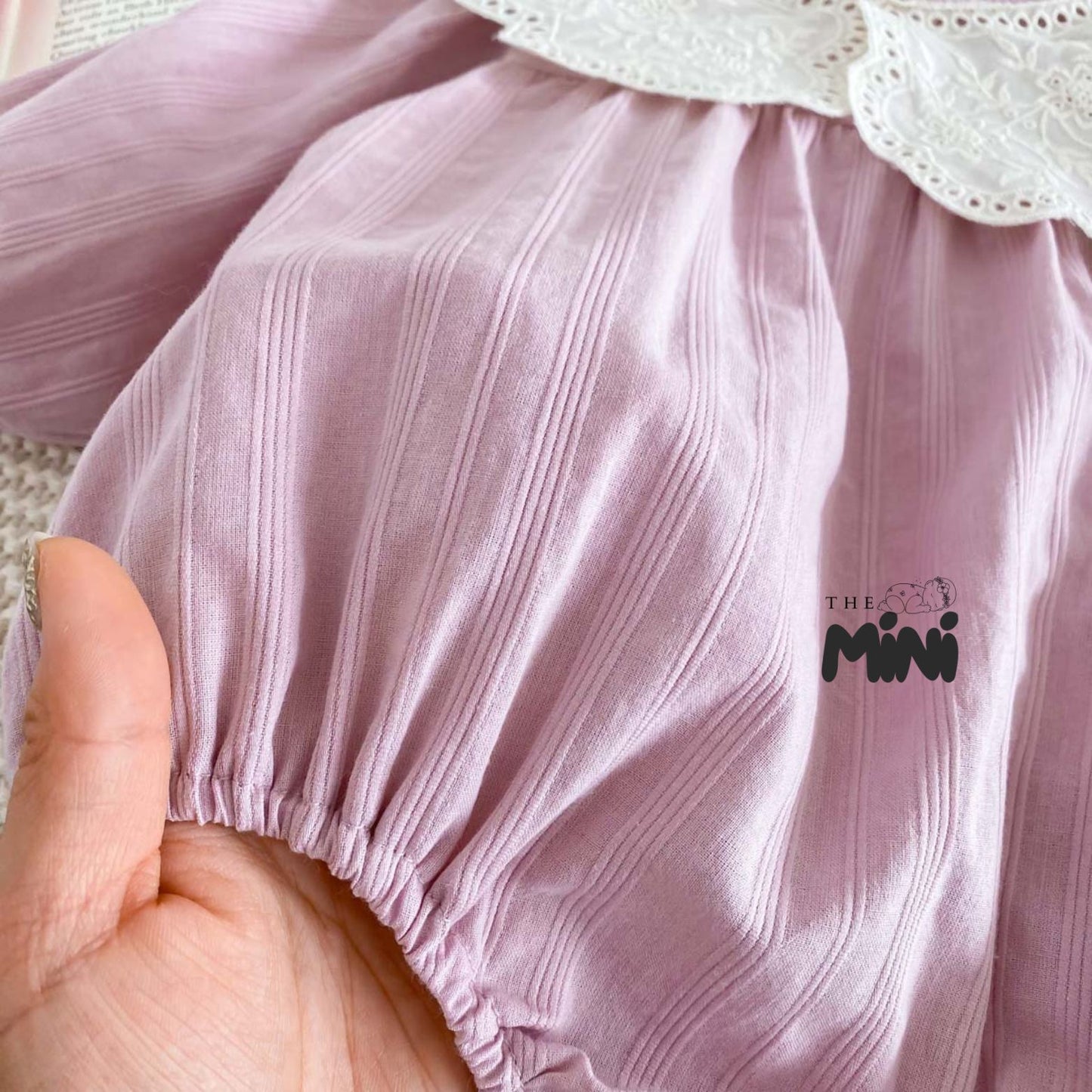 Bodysuit váy Baby pink - A061