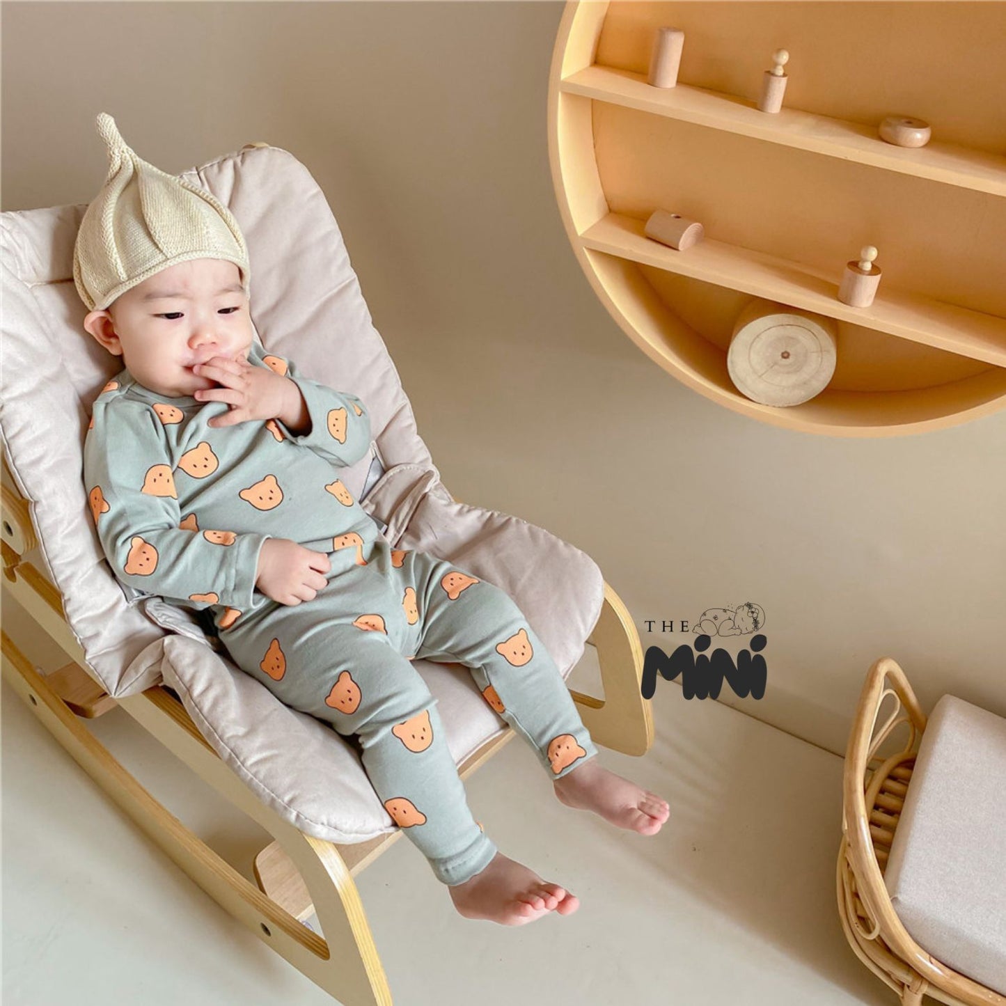 Set Pajama cho bé trai - set 2 món yếm quần tách rời - B020