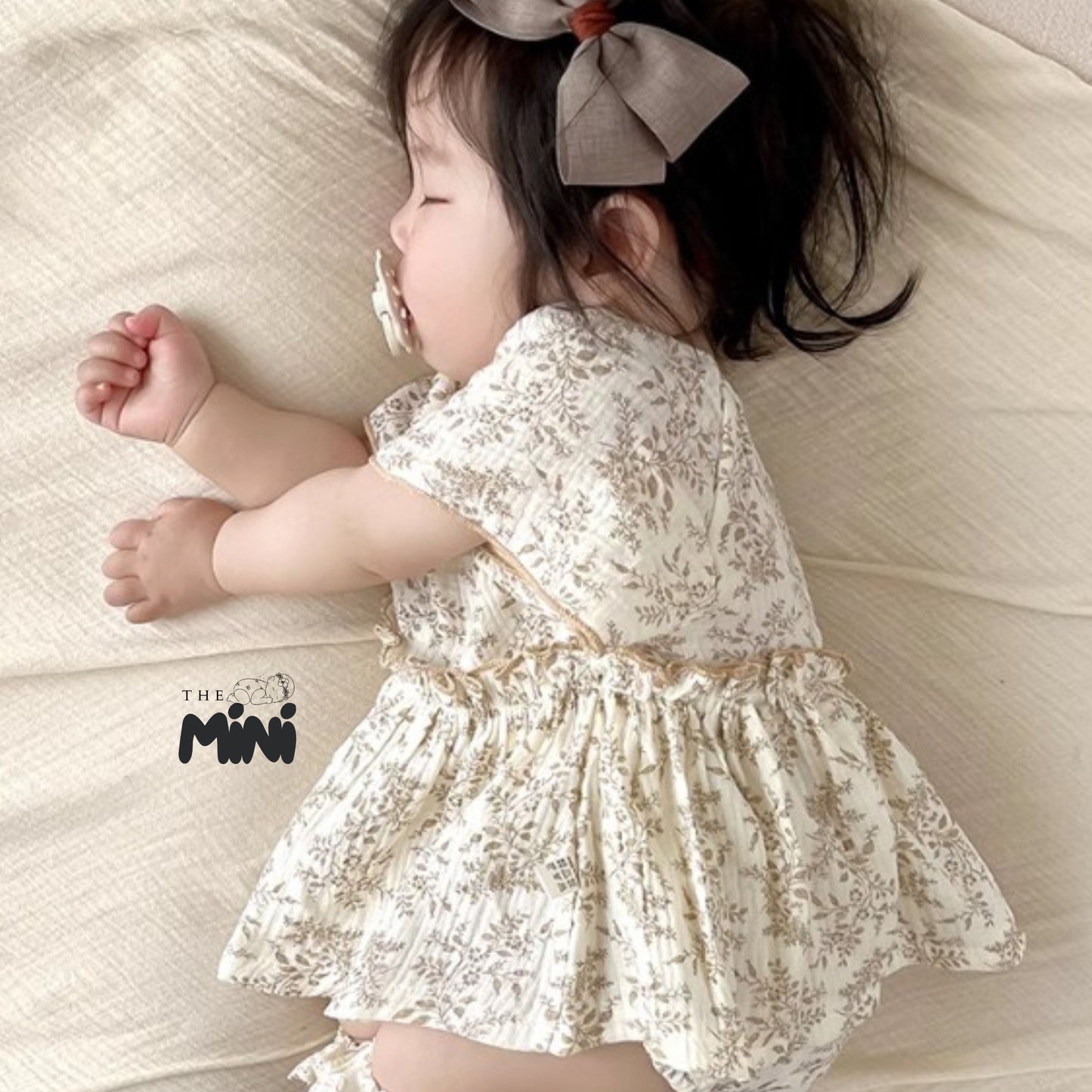 Váy Bodysuit Hoa Nhì - A071 - Size 2 tháng đến 18 tháng