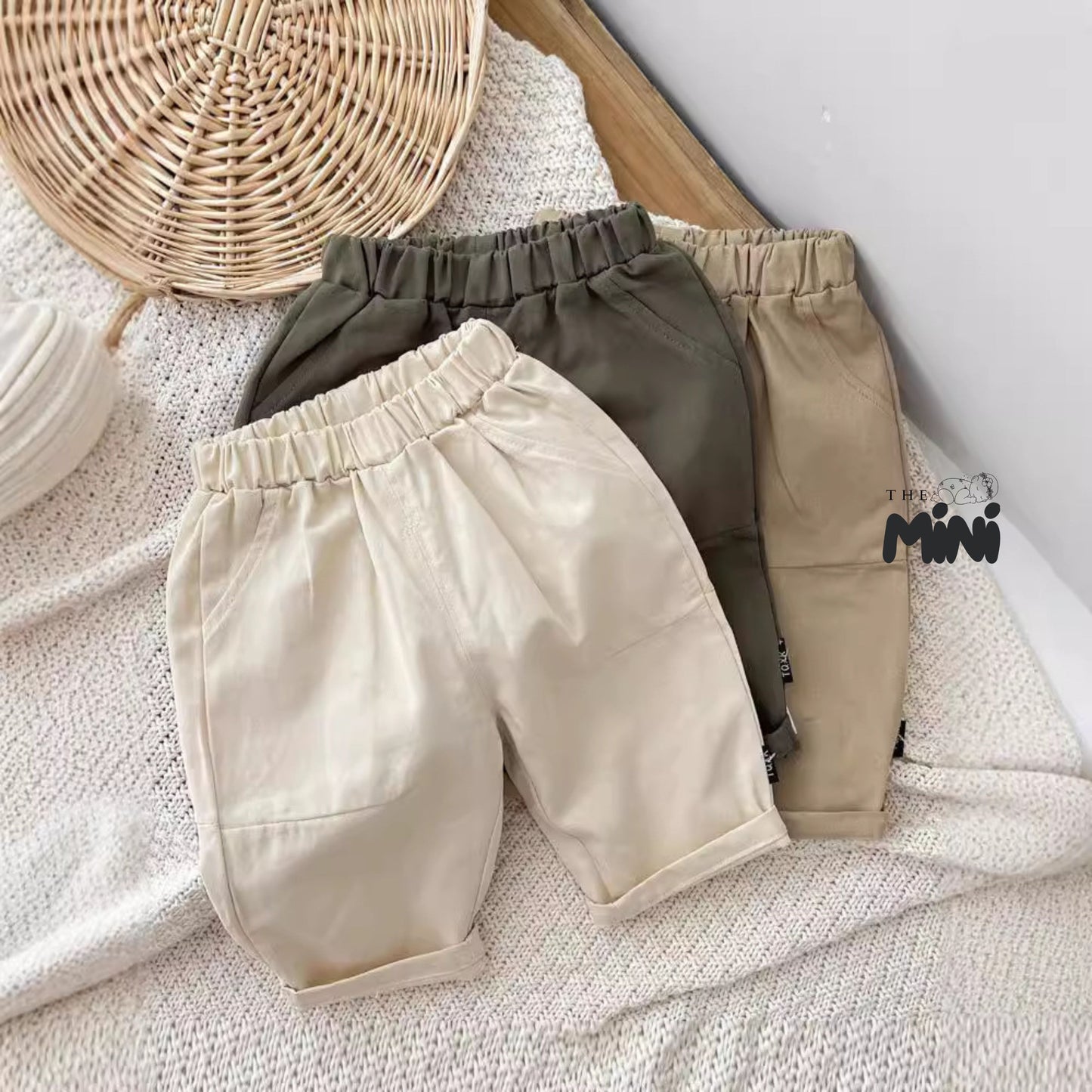 Quần khaki style Korea - 2 màu - B037