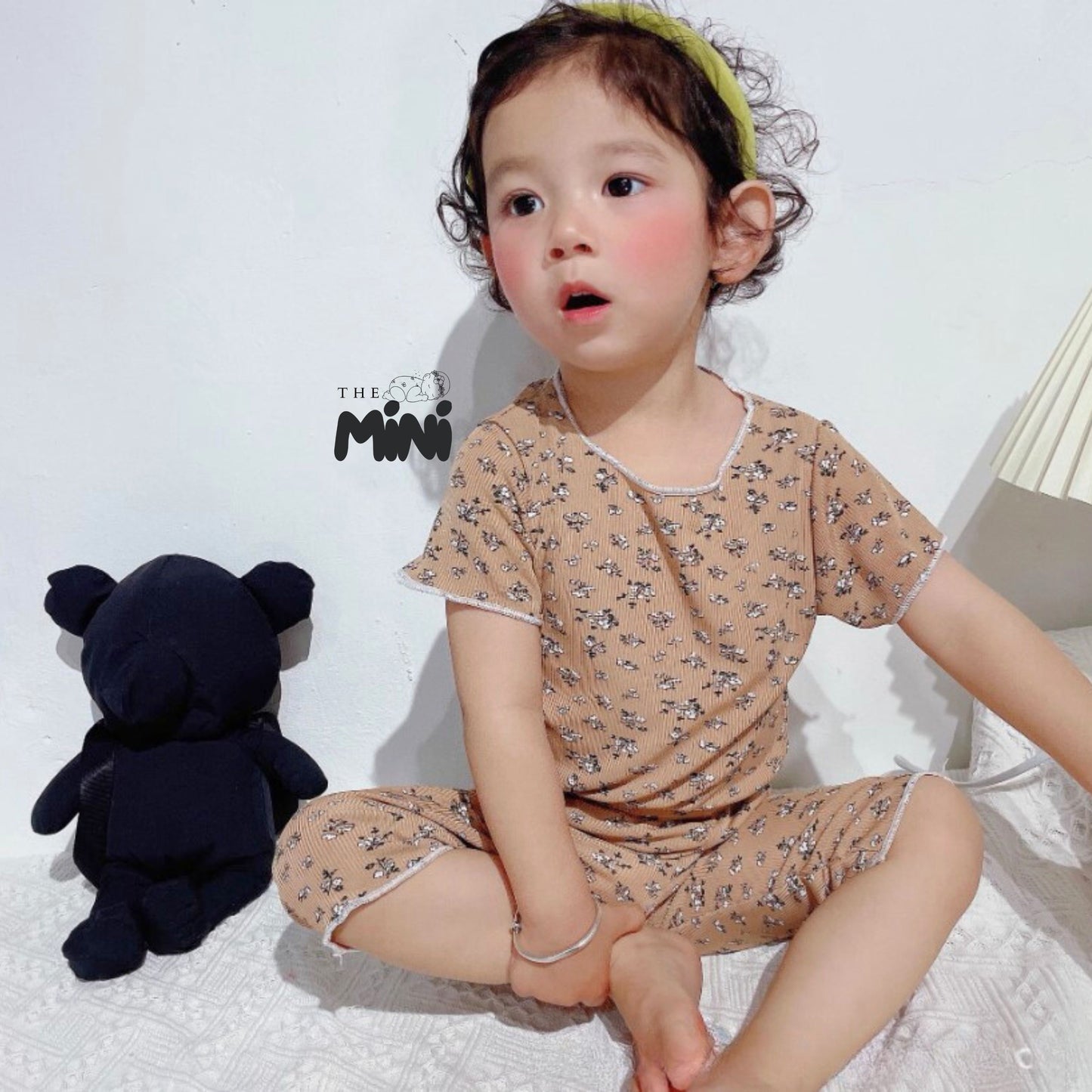 Set Pajama cho bé gái - set 2 món áo quần tách rời - P002
