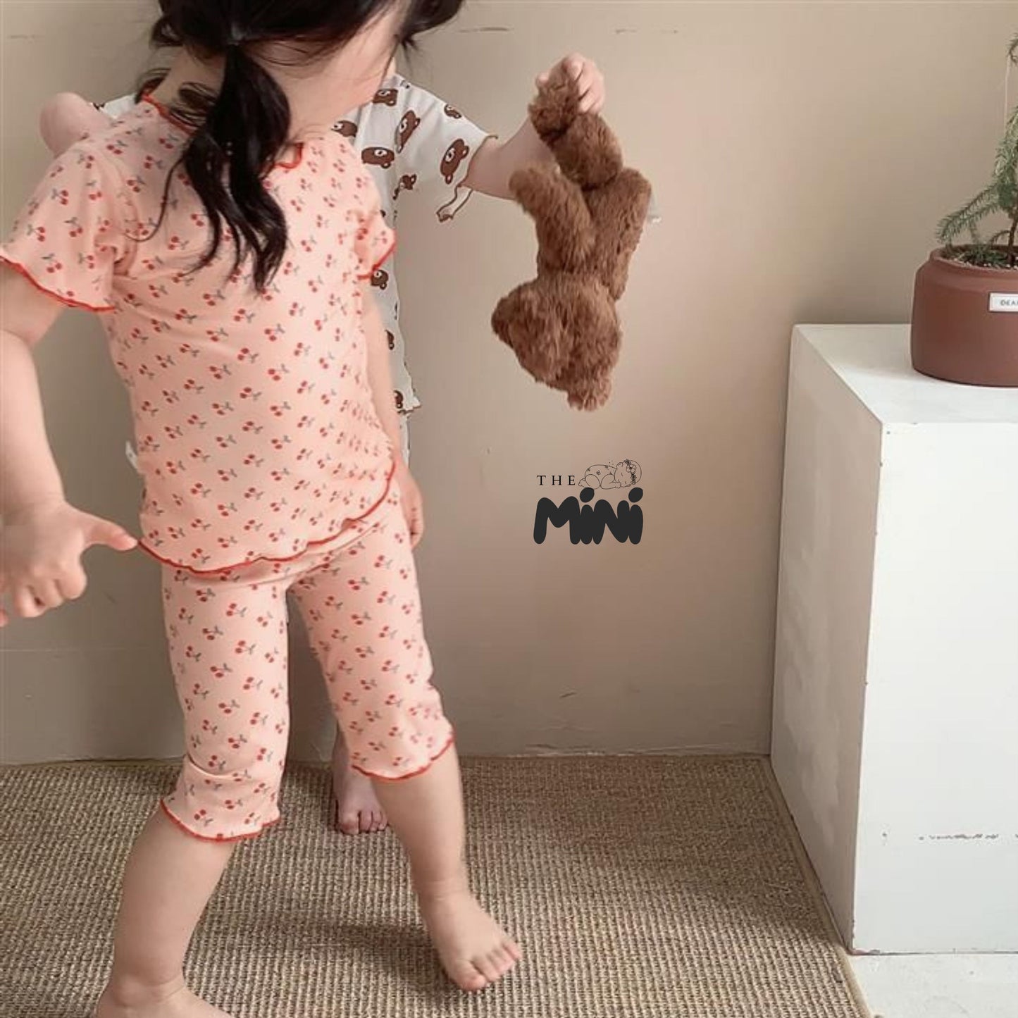 Set Pajama cho bé gái - set 2 món áo quần tách rời - P001