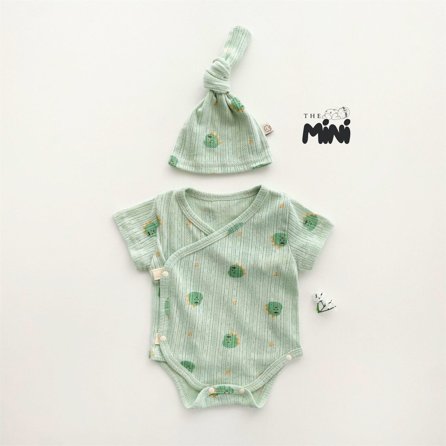 Pajama xinh cho bé - 4 màu - Set 2 món kèm nón - P006