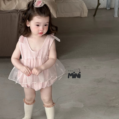 Váy Bodysuit Hồng Baby Girl - A072