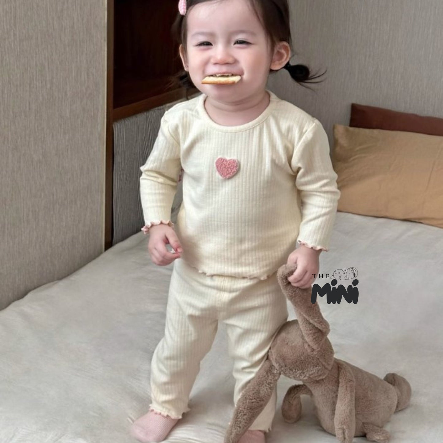 Set Pajama cho bé gái - set 2 món áo quần tách rời - P005