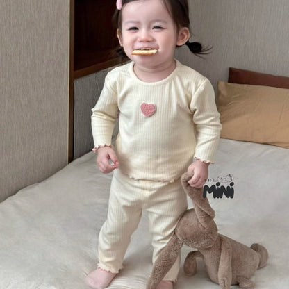 Set Pajama cho bé gái - set 2 món áo quần tách rời - P005