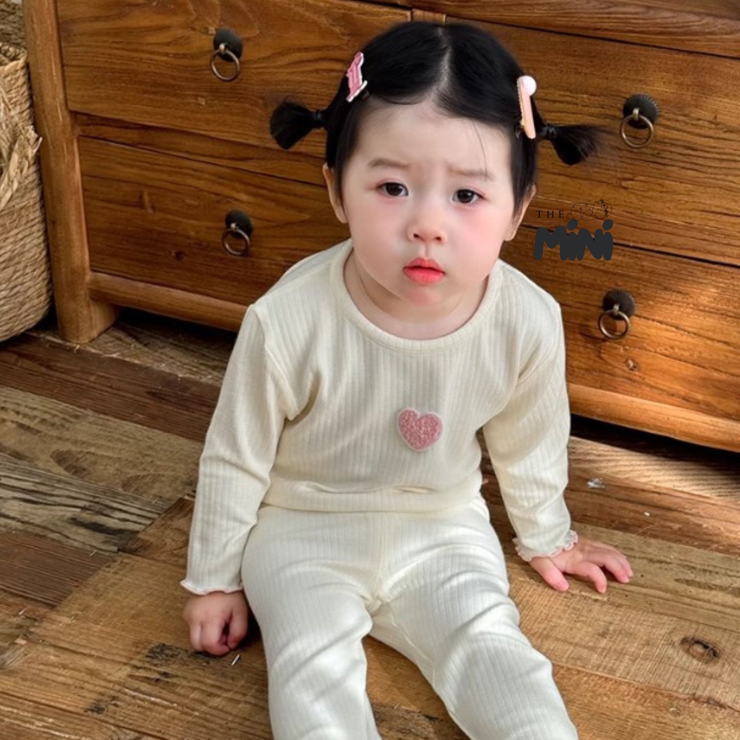 Set Pajama cho bé gái - set 2 món áo quần tách rời - P005