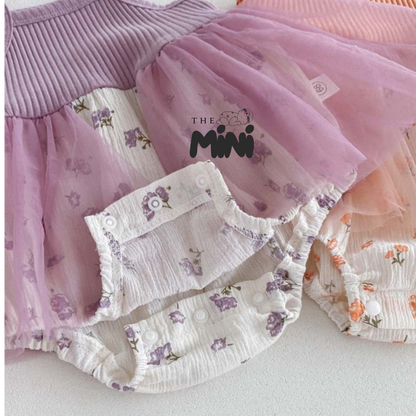 Set váy tiểu thư Korea - váy kèm cardigan - A012