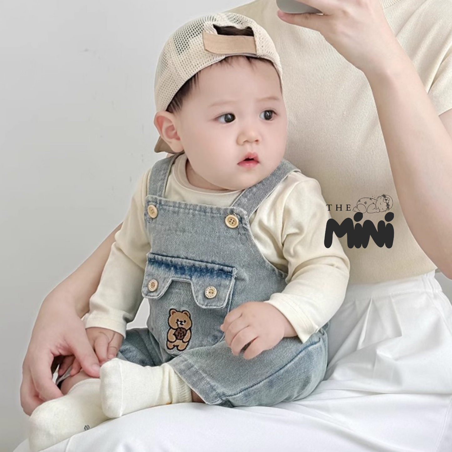 Set Boy Jeans - Set 2 món quần yếm và áo - B011