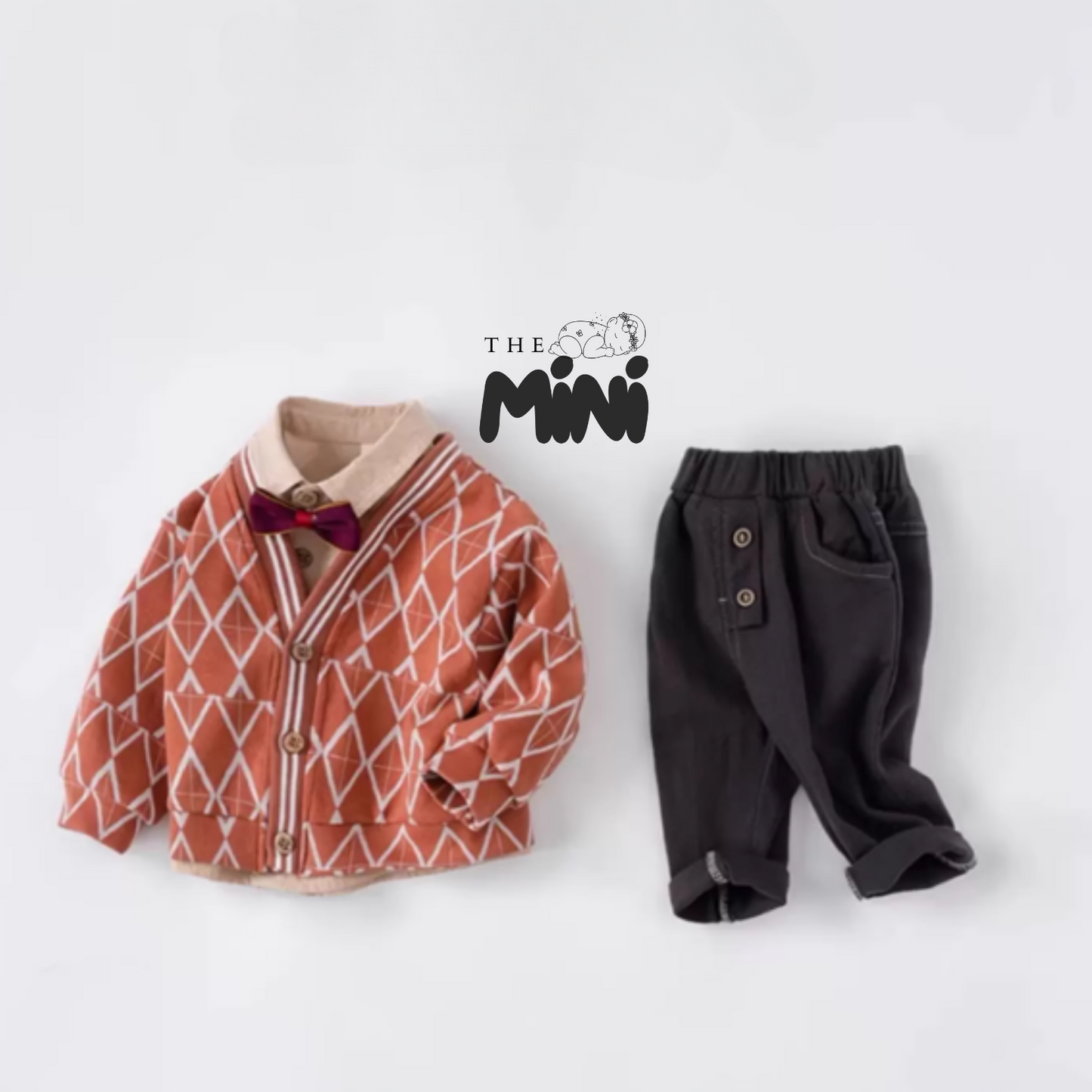 Set Lee Min Ho - set 3 món quần áo và cardigan - B005