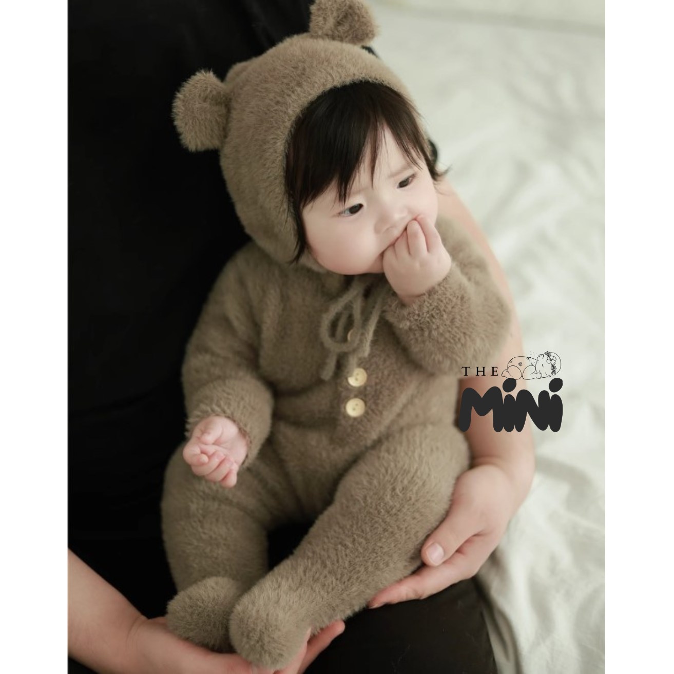 Set Gấu Độ Mông (Kèm Nón) - Nâu - A001