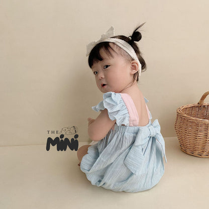 Bodysuit váy Baby blue - A053