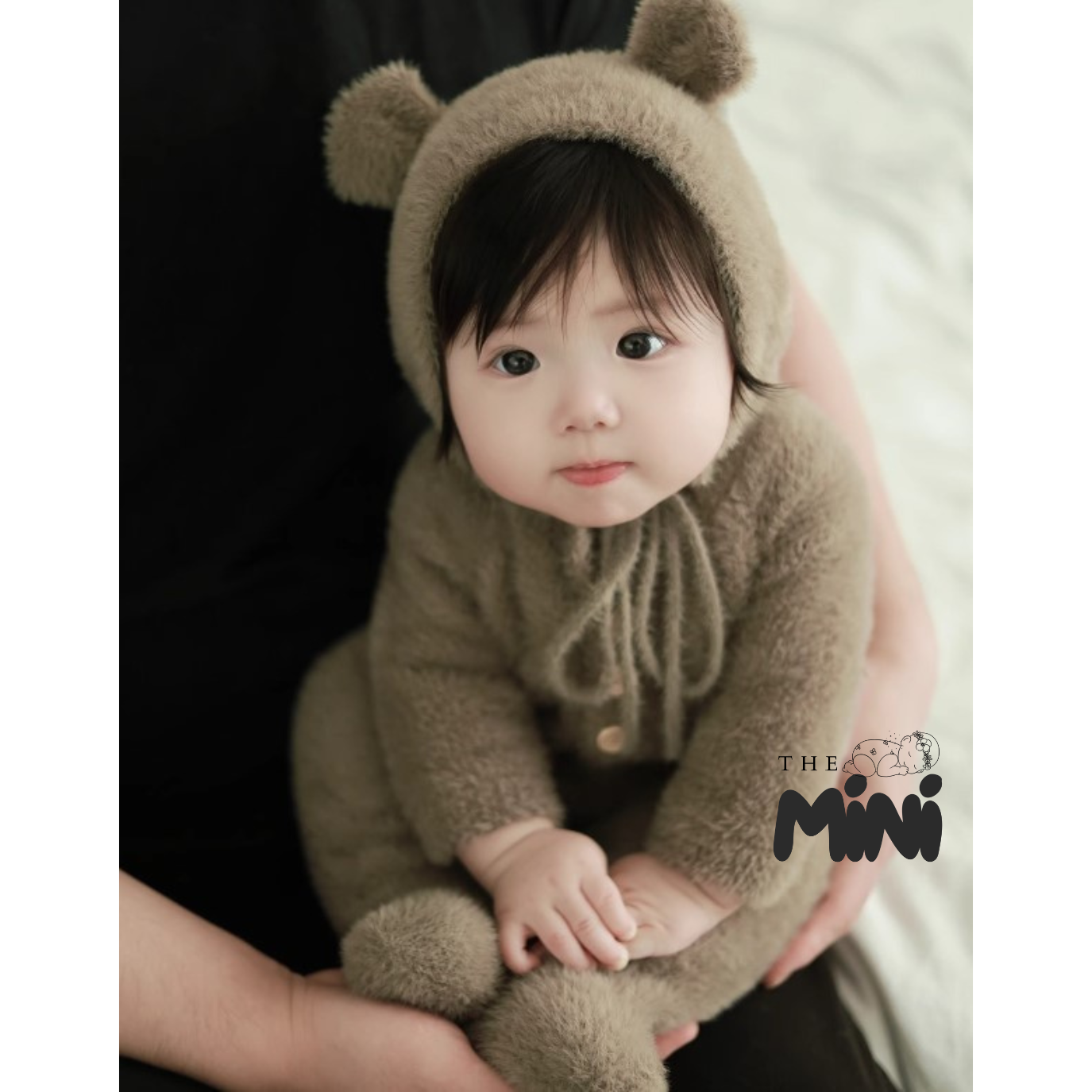 Set Gấu Độ Mông (Kèm Nón) - Nâu - A001
